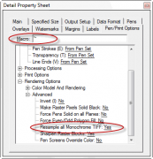 Screen capture of the Job Editor's Detail Property Sheet